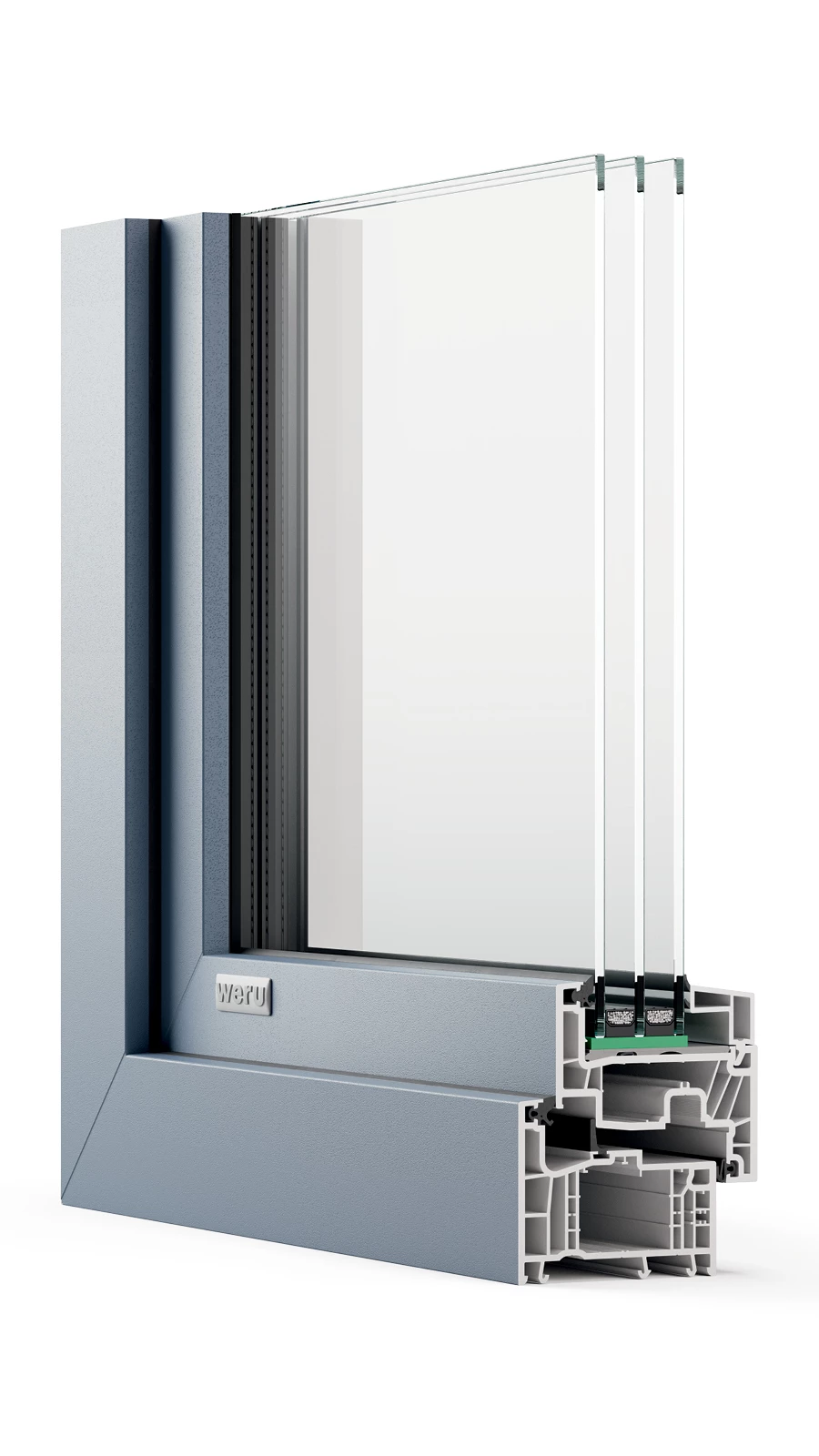 Kozijnen dwarsdoorsnede Impreo